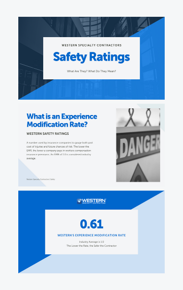 Safety Rating Slides Updated for 2019