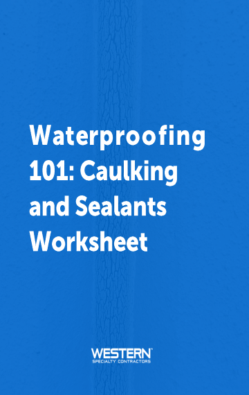 Caulking Worksheet so Customers Can Implement What They Learn at Your Presentation