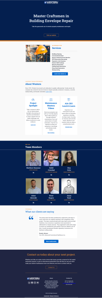 Meet Our Branch Team & Services