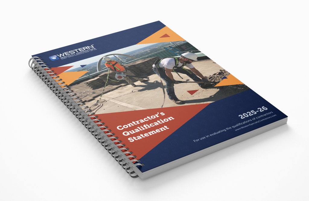 Prequal Book | Western Specialty Contractors